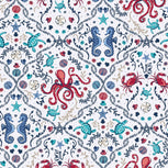 Deluxe Drawstring Backsack-Sea Life-Image 4-Vera Bradley