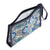 Factory Style Clear Beach Wristlet-Lisbon Medallion Cool-Image 2-Vera Bradley