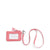 Outlet Ultralight Zip ID and Lanyard-Strawberry Ice-Image 1-Vera Bradley