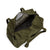 Large Travel Duffel Bag-Recycled Cotton Climbing Ivy Green-Image 3-Vera Bradley