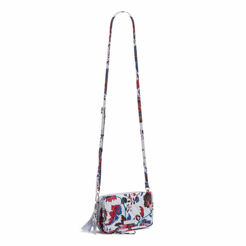 Vera Bradley hot Beary Merry Red RFID 3-in-1 Crossbody