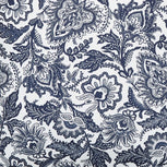 Plush Throw Blanket King-Java Navy & White-Image 4-Vera Bradley