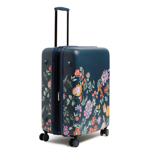 Hardside Large Spinner Luggage-Fresh-Cut Floral Green-Image 2-Vera Bradley