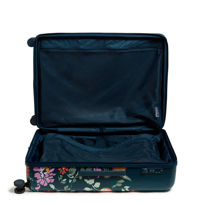 Hardside XL Spinner Luggage-Fresh-Cut Floral Green-Image 3-Vera Bradley