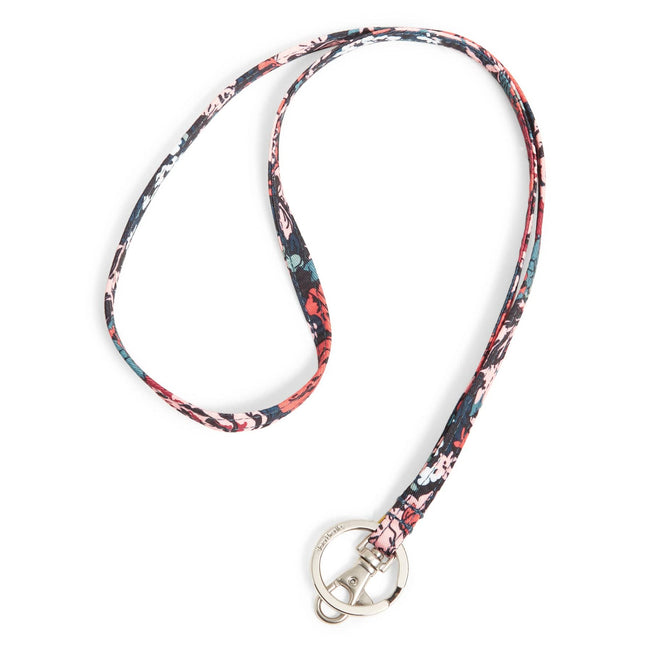 Lanyard-Cabbage Rose Cabernet-Image 1-Vera Bradley