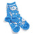 Crew Socks-Sweet Garden Blue-Image 1-Vera Bradley