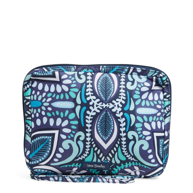 Lighten Up Wipes Pouch-Blue Island Medallion-Image 1-Vera Bradley