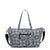 Factory Style Deluxe Travel Tote Bag-Lisbon Medallion Cool-Image 1-Vera Bradley