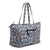 Factory Style Deluxe Travel Tote Bag-Lisbon Medallion Cool-Image 2-Vera Bradley