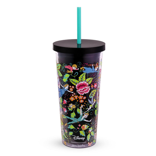 Disney Double Wall Tumbler with Straw-Disney Classics on the Green-Image 2-Vera Bradley