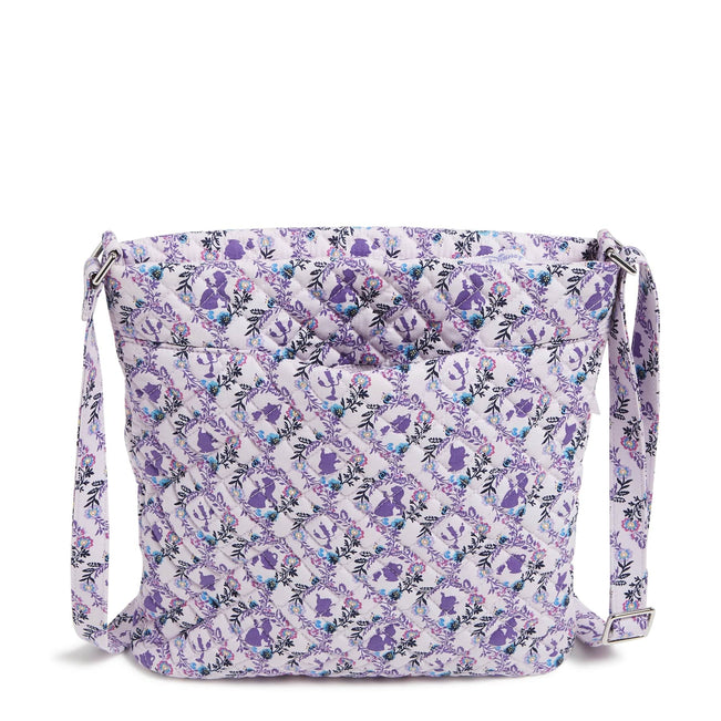 Disney Triple Zip Hipster Crossbody Bag-Belle Floral Cameos-Image 3-Vera Bradley