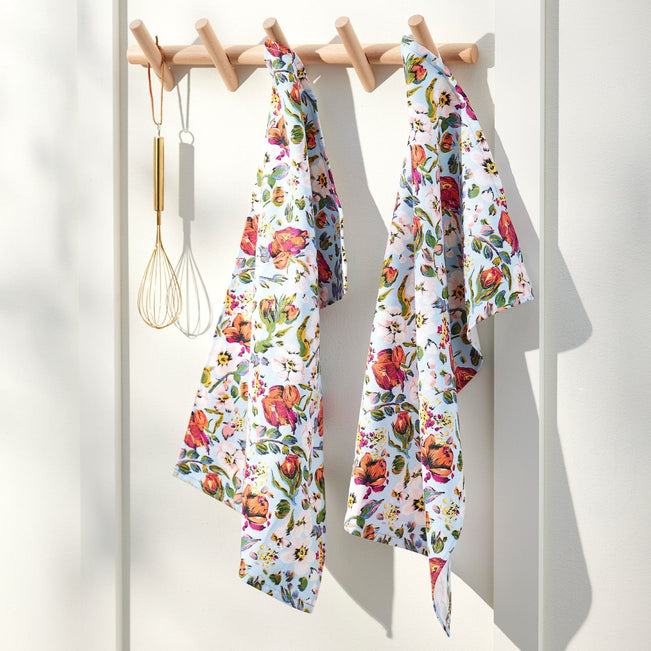 Dish Towel Set of 2-Sea Air Floral-Image 2-Vera Bradley