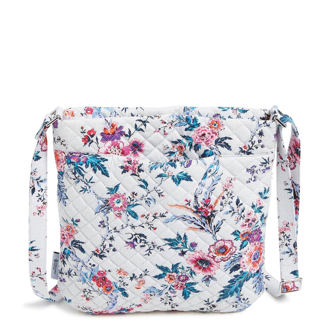 Triple Zip Hipster Crossbody Bag-Magnifique Floral-Image 3-Vera Bradley