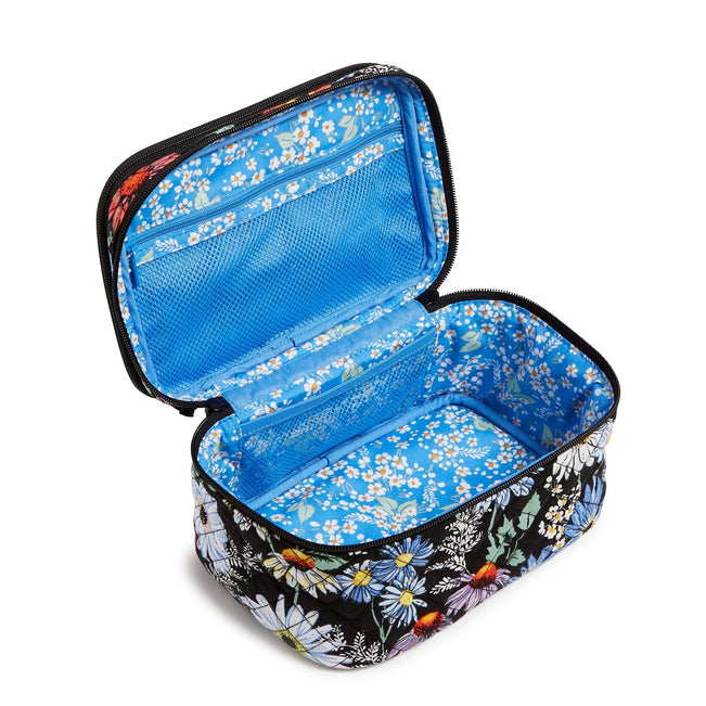 Brush Up Cosmetic Case-Daisies-Image 3-Vera Bradley