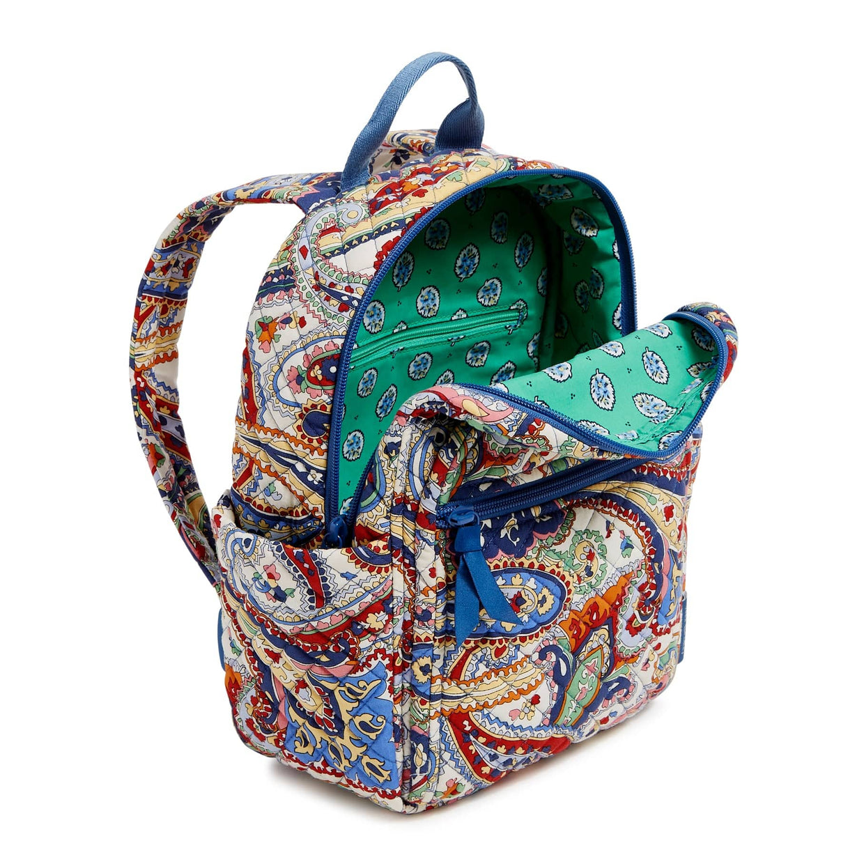 Vera Bradley Outlet Small Backpack in Harbor Paisley