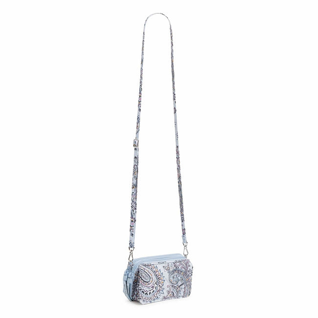 RFID All in One Crossbody Bag-Soft Sky Paisley-Image 4-Vera Bradley