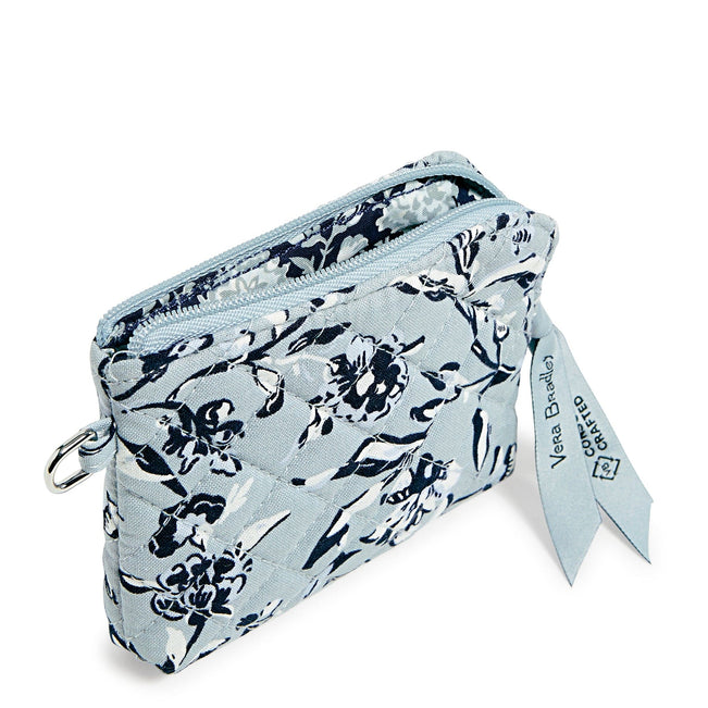 Coin Purse-Perennials Gray-Image 2-Vera Bradley