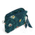 Coin Purse-Fresh-Cut Floral Green-Image 2-Vera Bradley