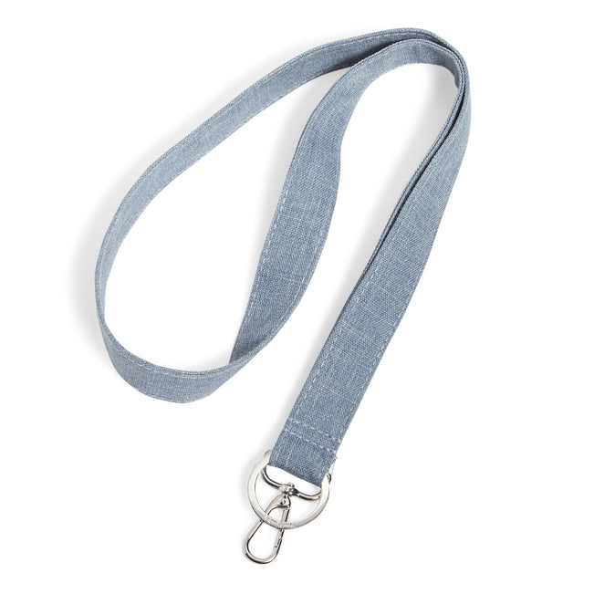 Lighten Up Wide Lanyard-Zen Gray-Image 1-Vera Bradley