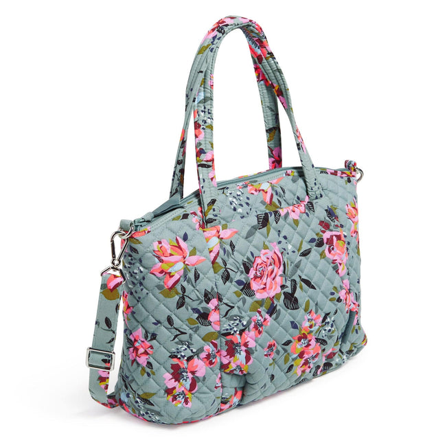 Pleated Multi-Strap Satchel-Rosy Outlook-Image 2-Vera Bradley
