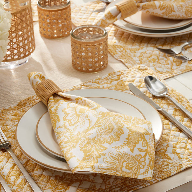 Napkin Set of 4-Java Gold-Image 2-Vera Bradley