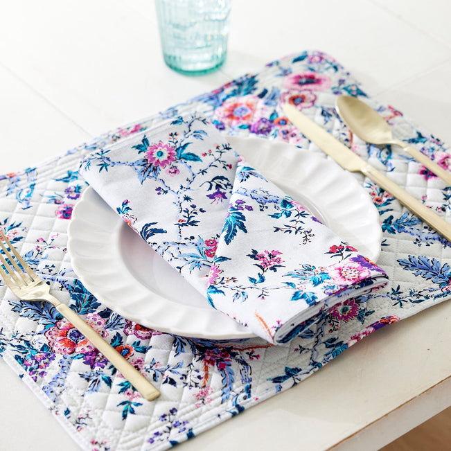 Napkin Set of 4-Magnifique Floral-Image 2-Vera Bradley
