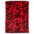 Plush XL Throw Blanket-Red/Black Rain Garden-Image 2-Vera Bradley
