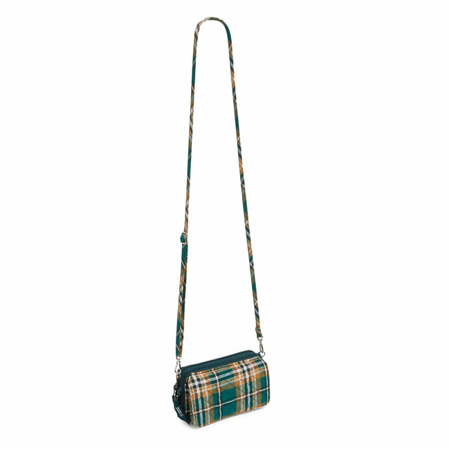 RFID All in One Crossbody Bag-Orchard Plaid-Image 3-Vera Bradley