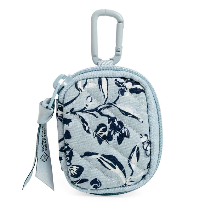 Bag Charm for AirPods-Perennials Gray-Image 1-Vera Bradley