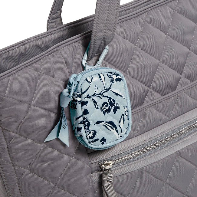 Bag Charm for AirPods-Perennials Gray-Image 2-Vera Bradley