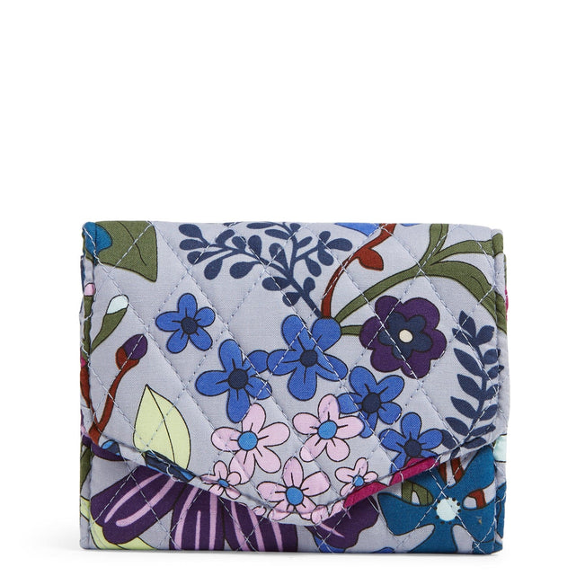 Outlet RFID Mini Tri-Fold Wallet-Bengal Lily-Image 1-Vera Bradley