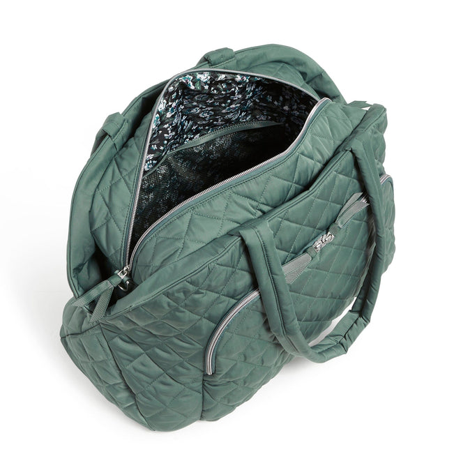 Weekender Travel Bag-Olive Leaf-Image 3-Vera Bradley