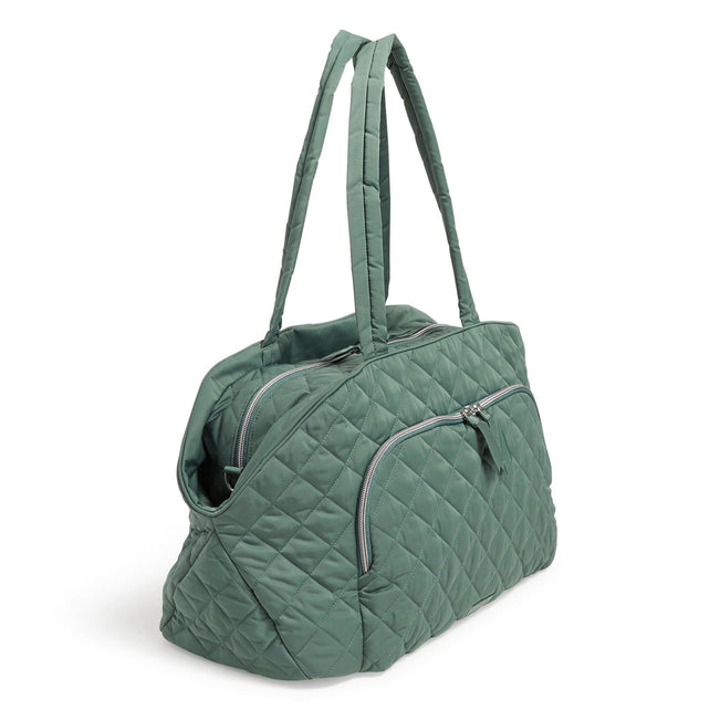 Weekender Travel Bag-Olive Leaf-Image 2-Vera Bradley