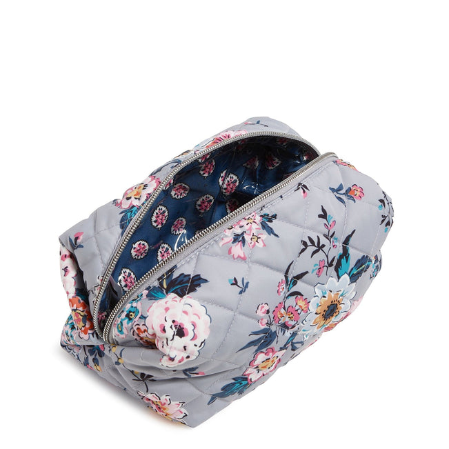 crossbody cosmetic travel bag Vera Bradley Medium Cosmetic Bag in Parisian Bouquet