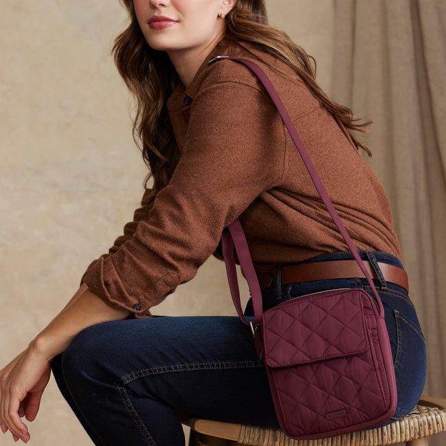 Small Crossbody Bag-Raisin-Image 2-Vera Bradley