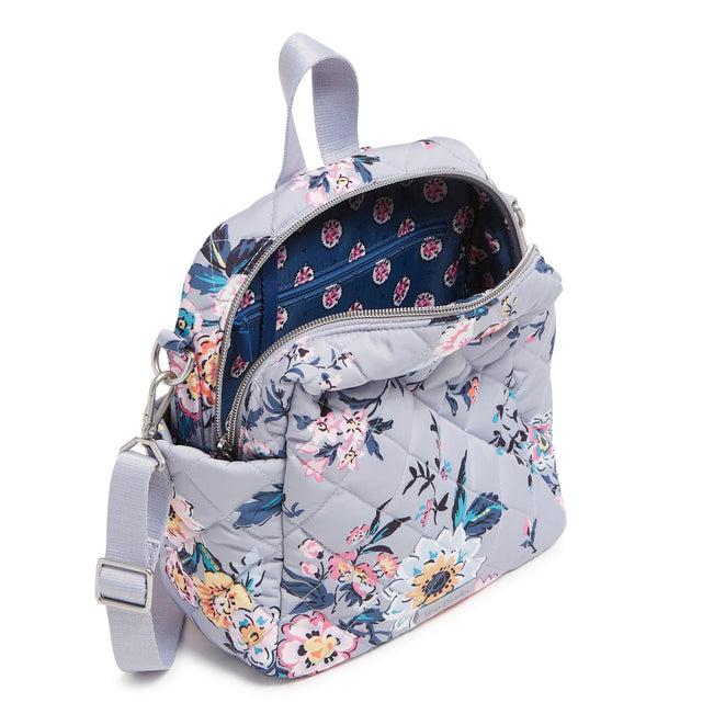 Convertible Small Backpack-Parisian Bouquet-Image 6-Vera Bradley