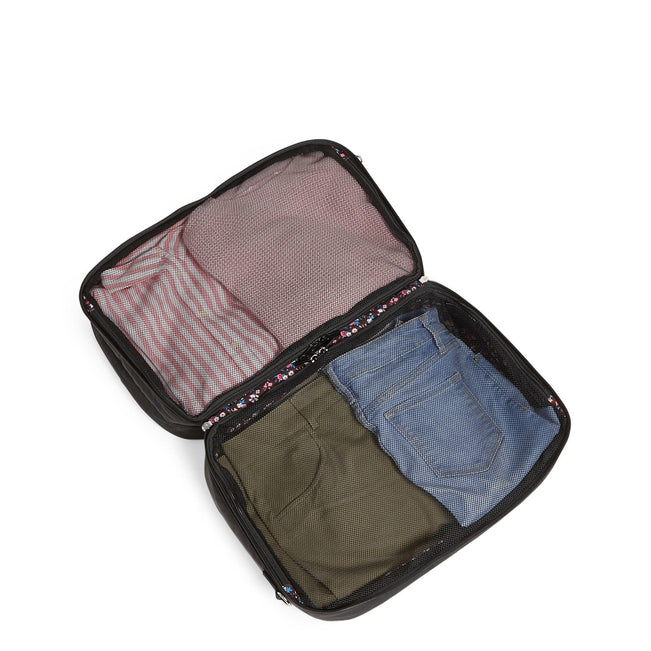 Lay Flat Travel Bag-Black-Image 3-Vera Bradley