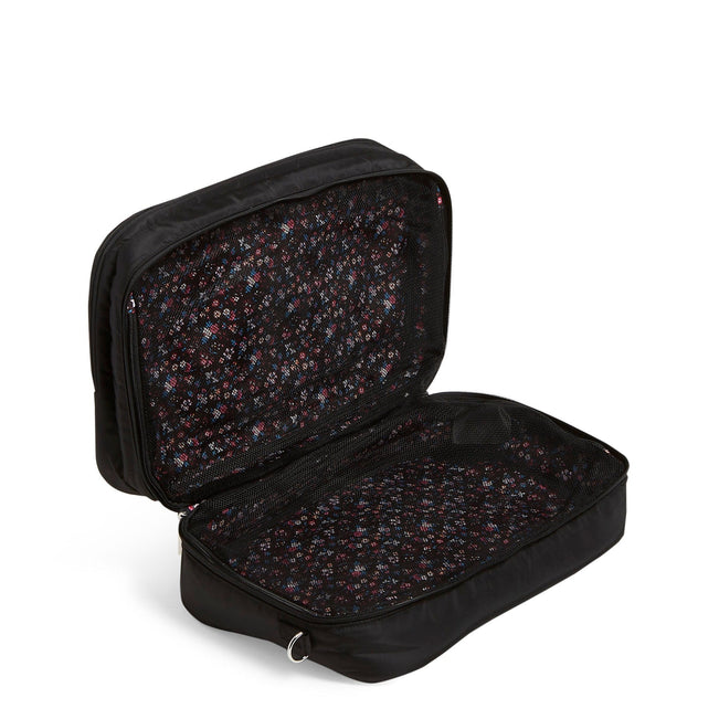 Lay Flat Travel Bag-Black-Image 4-Vera Bradley