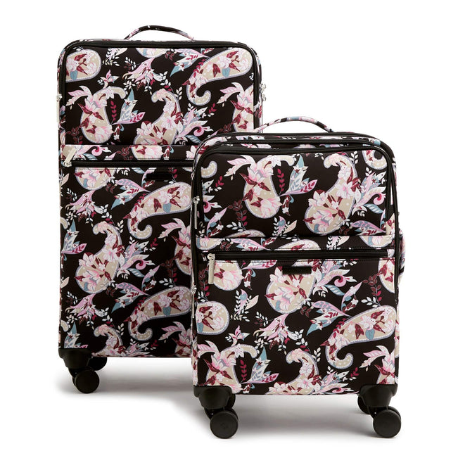 Small Large Spinner Luggage Set Botanical Paisley