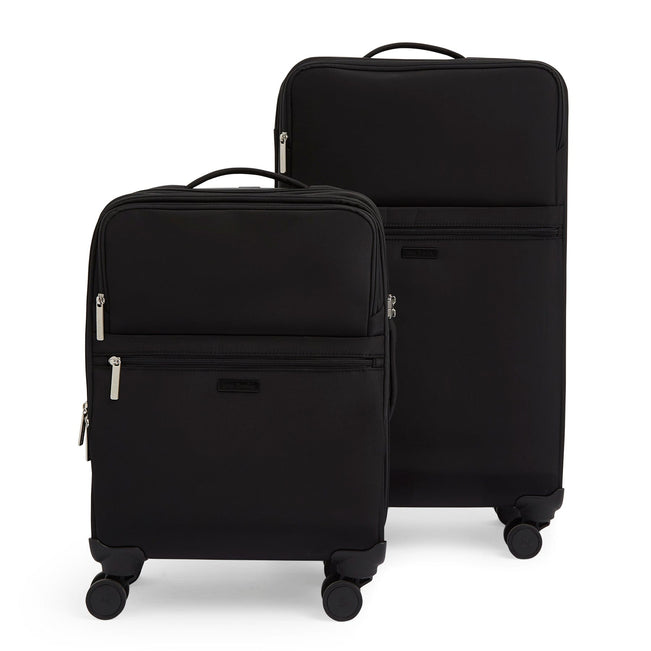 Small & Large Spinner Luggage Set-Black-Image 13-Vera Bradley
