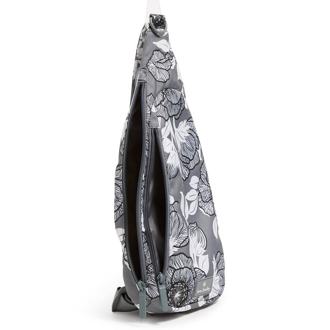 Lighten Up Essential Sling Backpack-Moon Shadow Meadow-Image 3-Vera Bradley