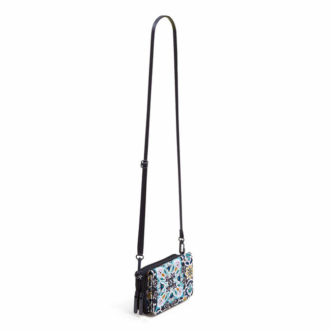 Factory Style Lighten Up RFID 3-in-1 Crossbody-Lisbon Medallion Cool-Image 2-Vera Bradley