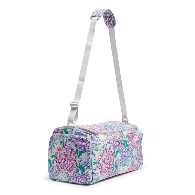 Lighten Up Medium Active Duffel Bag-Happy Hydrangeas-Image 2-Vera Bradley