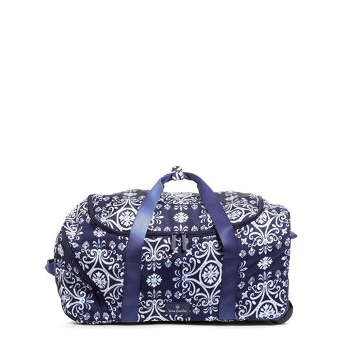 Vera Bradley Rolling Duffel Carry On outlets Bag Kiev Paisley