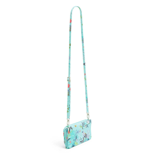 Lighten Up RFID Wallet Crossbody-Antilles Treasure-Image 2-Vera Bradley