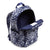 Lighten Up Sporty Backpack-Steel Blue Medallion-Image 3-Vera Bradley