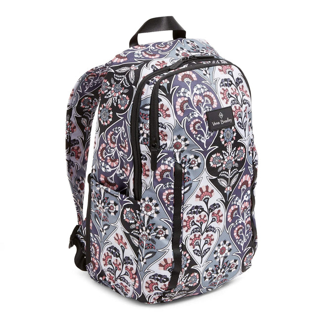 Outlet Sporty Backpack-Ornate Blooms-Image 3-Vera Bradley