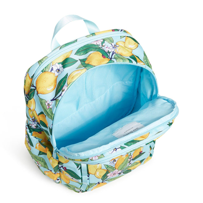 Factory Style Lighten Up Sporty Large Backpack-Lemon Grove-Image 3-Vera Bradley