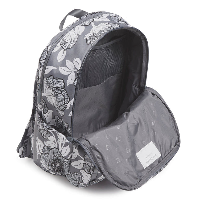 Lighten Up Sporty Large Backpack-Moon Shadow Meadow-Image 3-Vera Bradley
