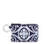 Lighten Up Zip ID Case-Steel Blue Medallion-Image 1-Vera Bradley